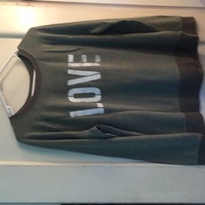 Love green sweater
